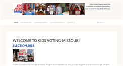 Desktop Screenshot of kidsvotingmissouri.org